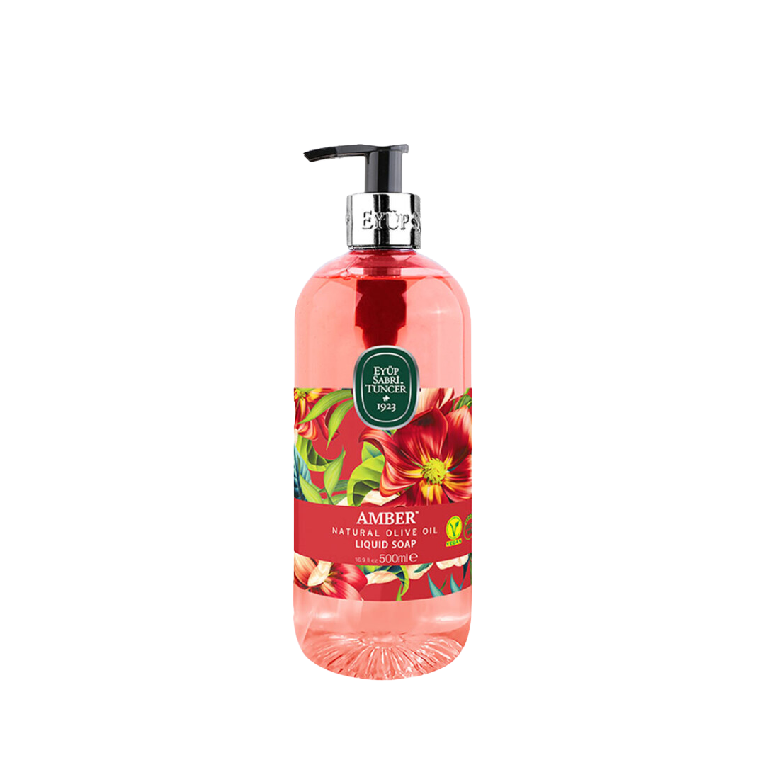 Sapun lichid cu ulei natural de masline Amber 500ml