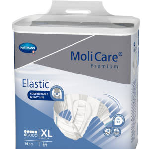 Scutece MoliCare Premium elastic 6 picaturi XL  x 14 buc