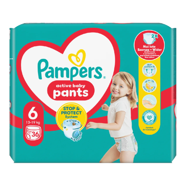 Scutece chilotel Active Baby Pants Nr.6