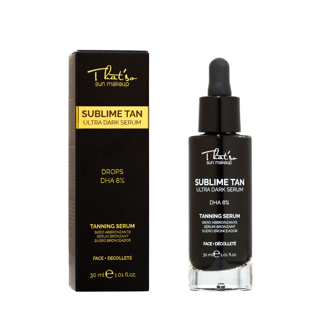 Ser Sublime Tan Ultra Dark cu efect bronzant 8% DHA