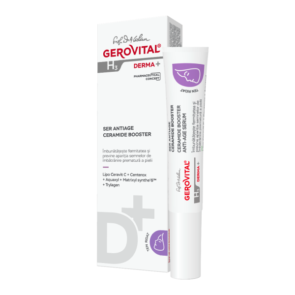 Ser antirid cu Ceramide Booster H3 Derma+