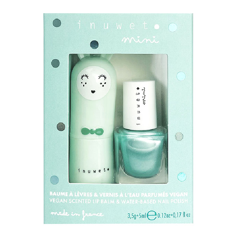 Set copii Balsam de buze & oja cu parfum de mere