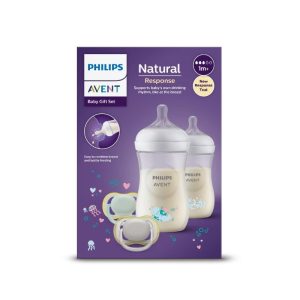 Set nou-nascut biberoane si suzete Natural Response