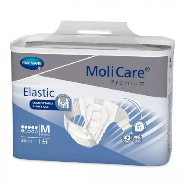 Slip pentru incontinenta MoliCare Premium Elastic 6 PIC marime M (165272)