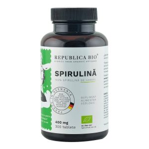 Spirulina ecologica 300 tablete