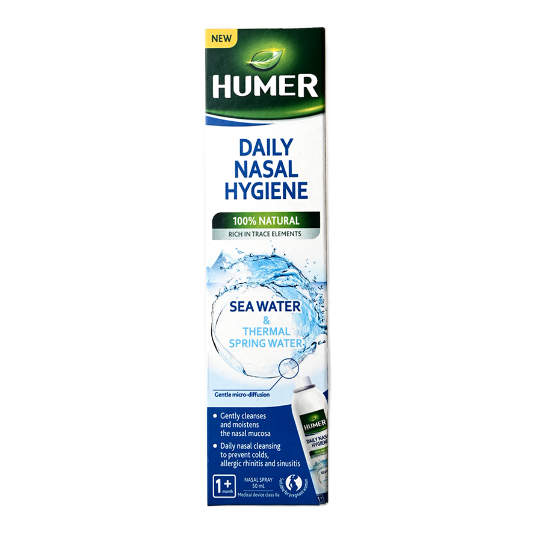 Spray cu apa termala pentru igiena zilnica a nasului