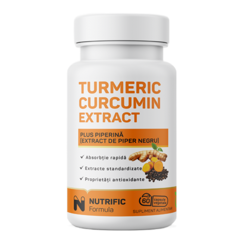 Turmeric Curcumin Extract plus Piperina 500mg