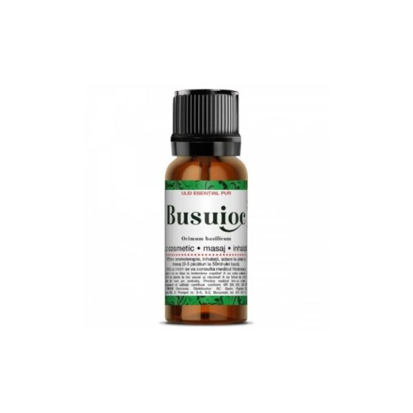 Ulei esential pur de busuioc