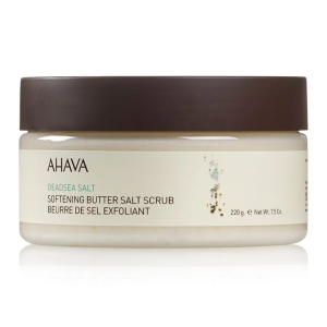 Unt de corp exfoliant cu sare de la Marea Moarta