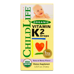 Vitamin K2 (copii) 15 mcg Childlife Essentials