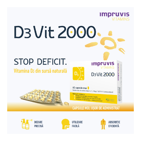 Vitamina D3 2000 U.I. D3Vit