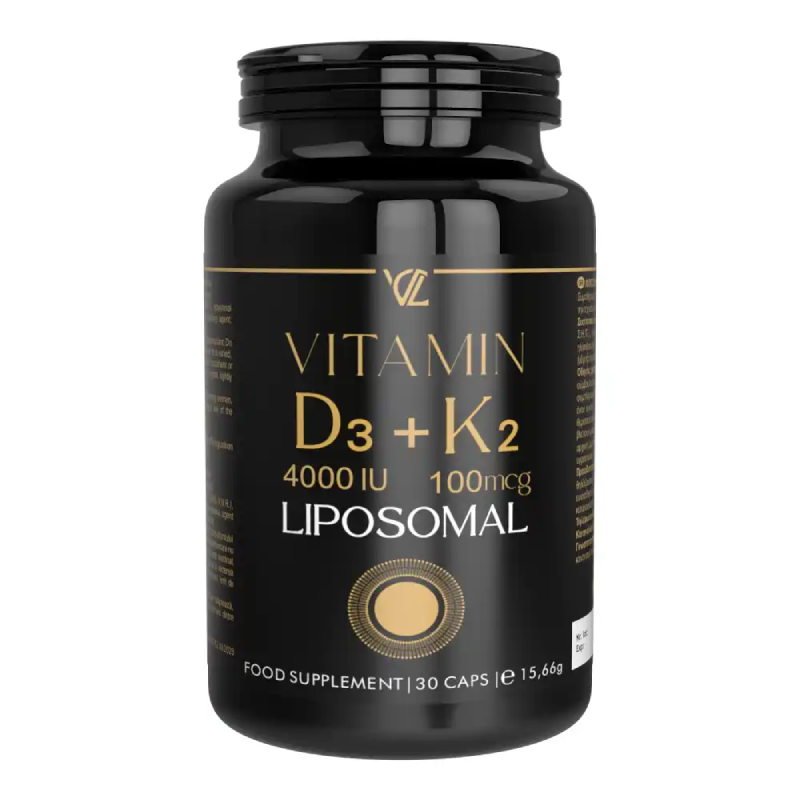 Vitamina D3 4000 UI si K2 100 mcg Liposomale