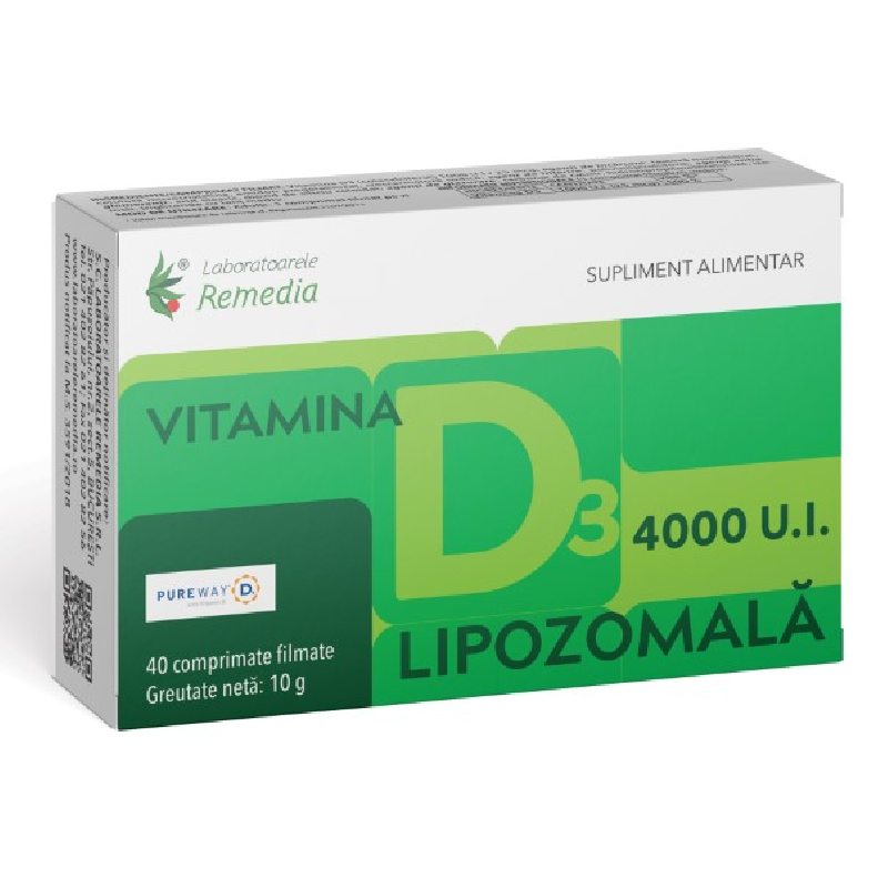 Vitamina D3 4000UI Lipozomala