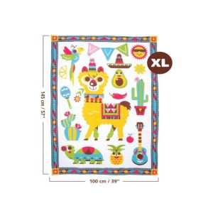 YOOKIDOO Covoras de joaca pliabil Fiesta