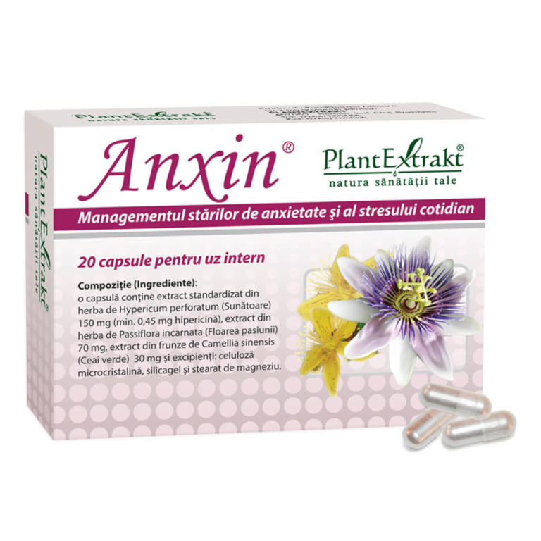 Ce este Anxin și cum ajută la gestionarea stresului și anxietății?
