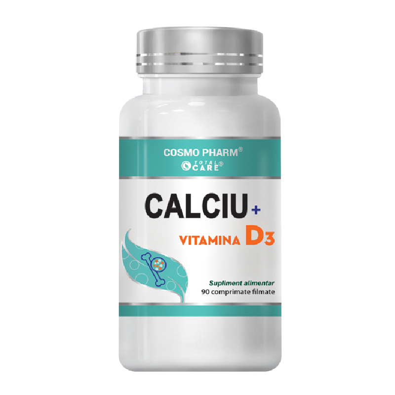 Cum ajută combinația de calciu și vitamina D3 sănătatea oaselor și mușchilor?