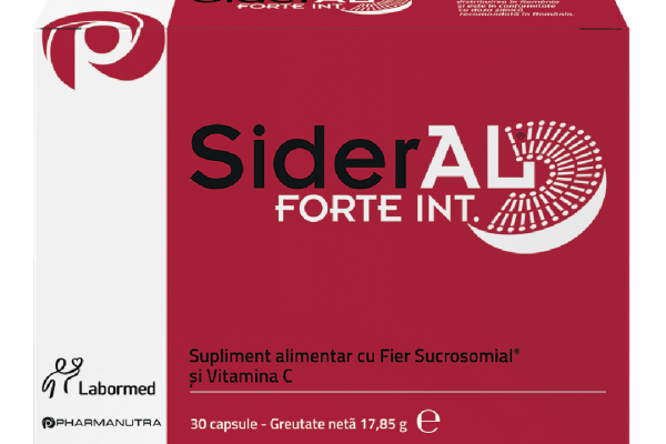 Cum ajută Sideral Forte să îmbunătățești nivelul de fier din organism?