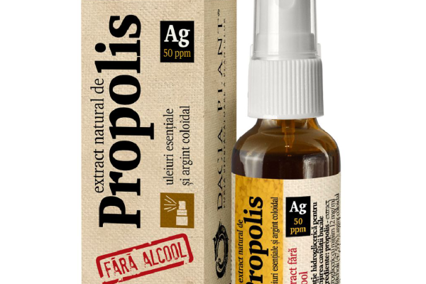 De ce spray-ul cu propolis și argint coloidal este secretul imunității puternice?