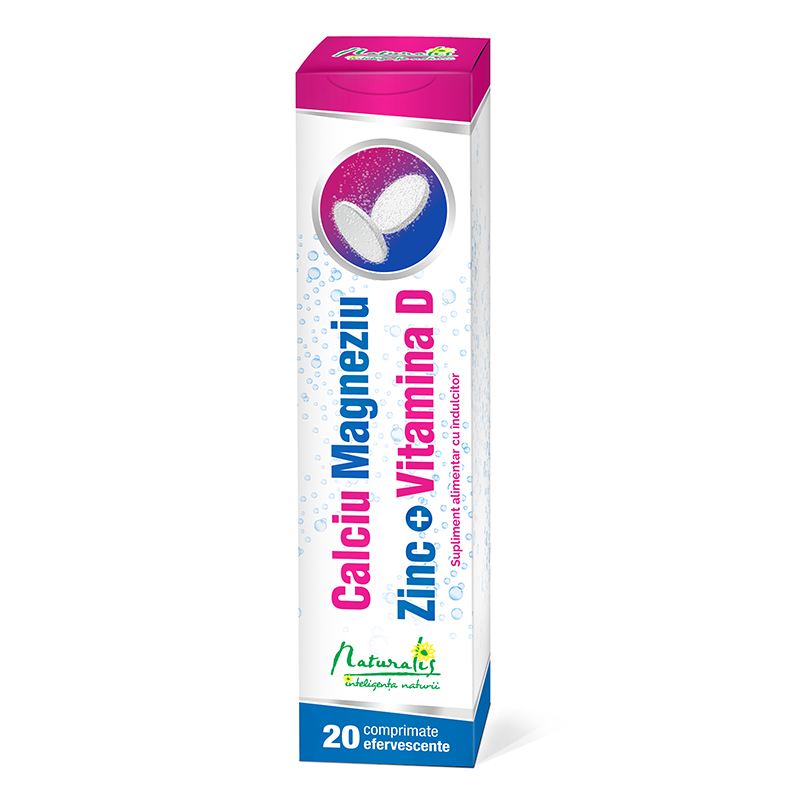 Ce beneficii aduc Calciul, Magneziul, Zincul și Vitamina D pentru sănătatea ta?