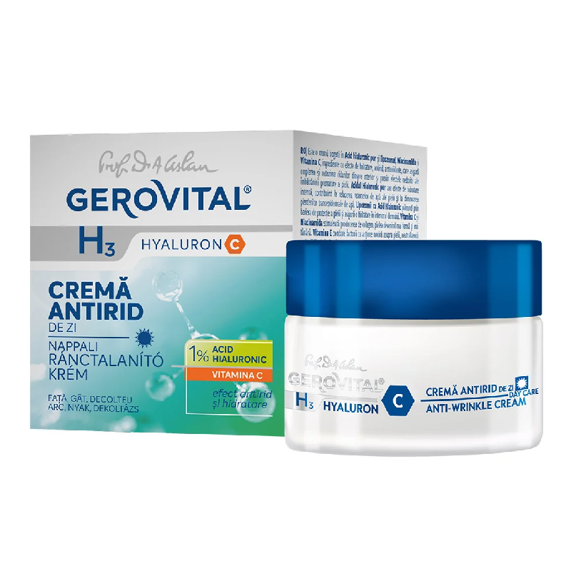 Ce este crema antirid Gerovital H3 și cum ajută la reducerea ridurilor?
