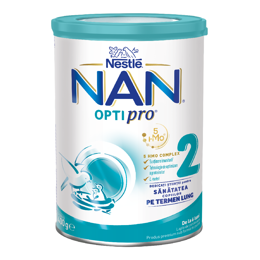 Ce este NAN OPTIPRO® 2 și cum ajută dezvoltarea sănătoasă a bebelușului tău?