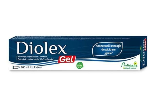 Ce este Diolex Gel și cum ajută la ameliorarea disconfortului picioarelor obosite?