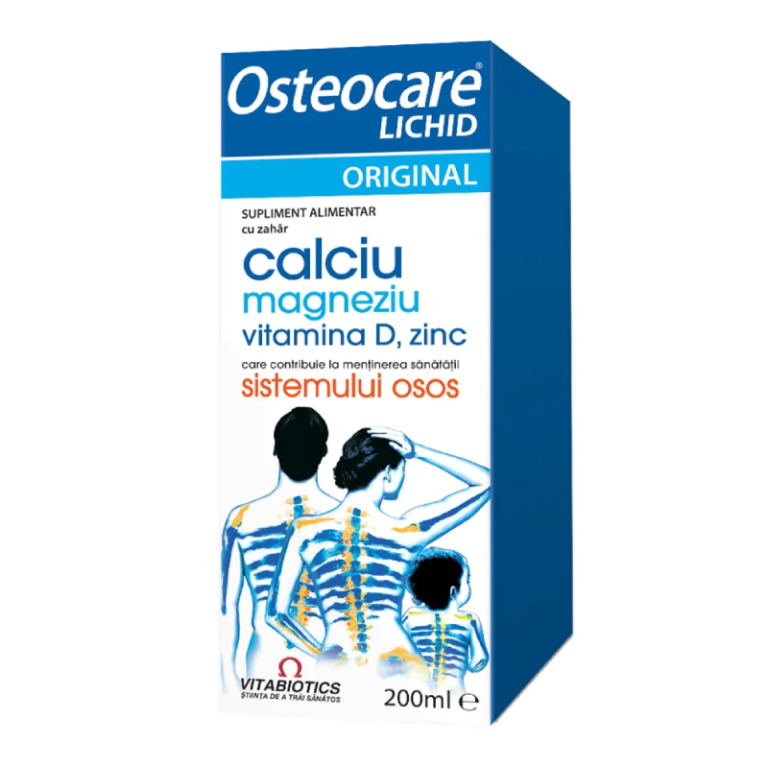 Cum ajută Osteocare sirop sănătatea oaselor și a articulațiilor copiilor?