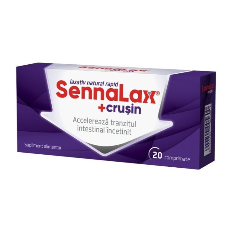 Cum ajută SennaLax Plus Crusin la o digestie optimă și un tranzit intestinal sănătos?
