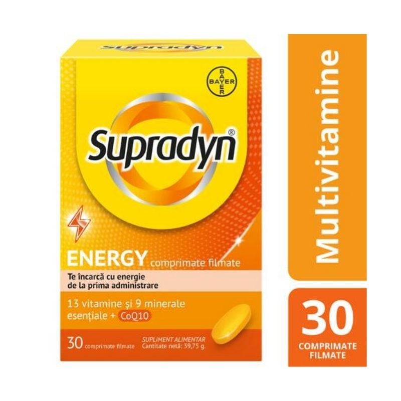 Ce este Supradyn Energy și cum ajută la revitalizarea energiei zilnice?
