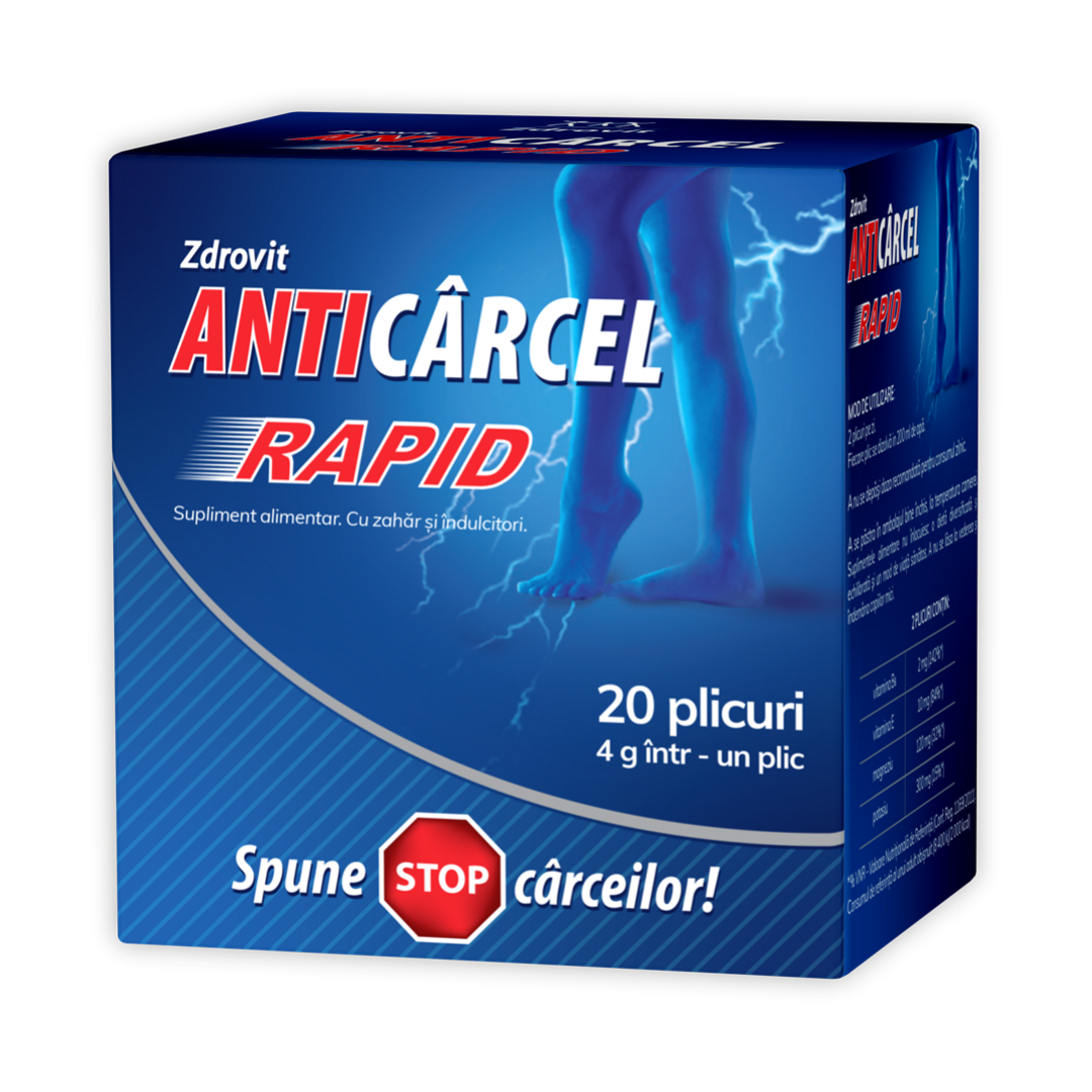 Ce este Anticarcel Rapid și cum ajută la reducerea oboselii?