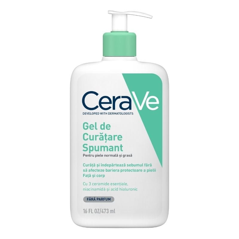 Ce este și cum ajută gelul de curățare spumant pentru pielea normal-grasă?