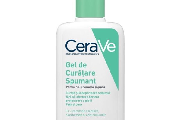 Cum ajută un gel de curățare spumant la menținerea pielii normale și grase?