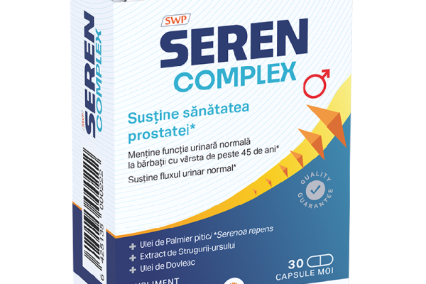 Ce este Seren Complex și cum ajută la sănătatea prostatei? Beneficii și păreri.