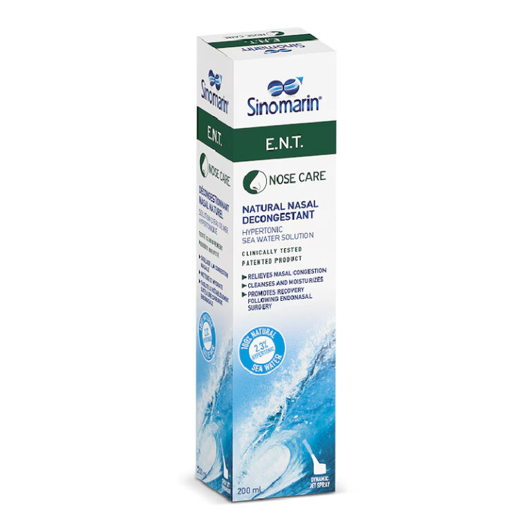 Ce este spray-ul nazal Sinomarin și cum ajută la decongestionarea nazală?