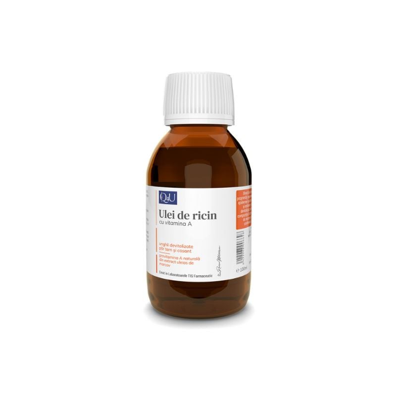 De ce uleiul de ricin cu vitamina A este secretul frumuseții ascunse?