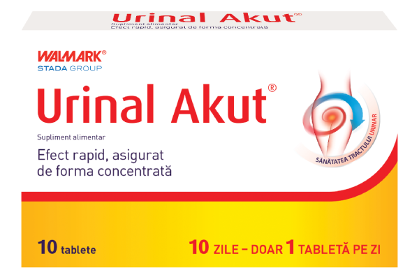 Ce beneficii aduce Urinal Akut pentru sănătatea tractului urinar?