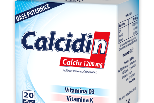 Ce este Calcidin și cum ajută la îmbunătățirea sănătății oaselor?