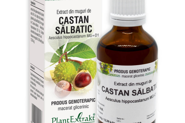 Ce este extractul din muguri de castan salbatic și cum ajută sănătatea venelor?