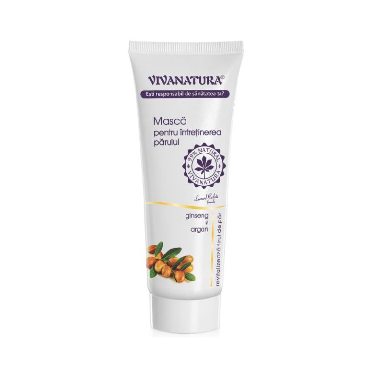 Ce este masca de păr cu ginseng și argan și cum ajută la revitalizarea părului?