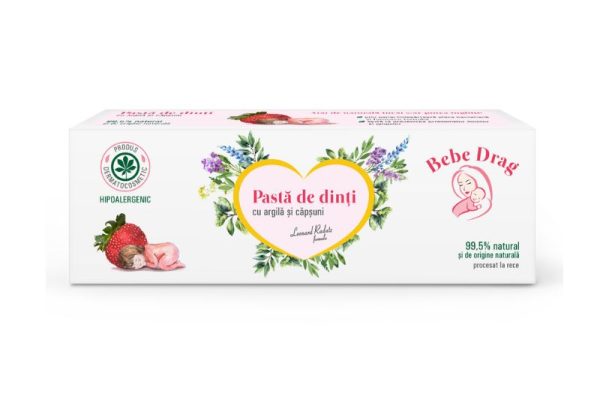 „Ce este pasta de dinți cu argila și căpșuni și cum ajută la igiena dentară a copiilor?”