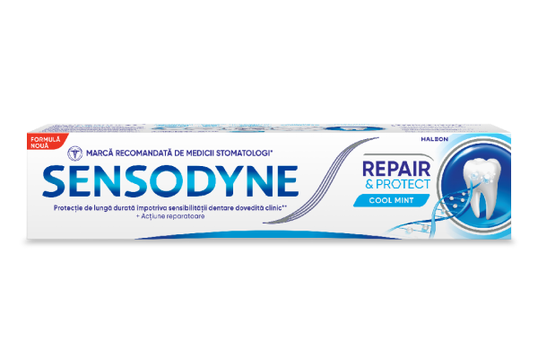 Ce este pastă de dinți care repară și protejează sensibilitatea dentară?