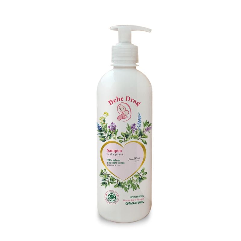 Ce beneficii are un șampon cu aloe și salvie pentru pielea sensibilă a copilului tău?