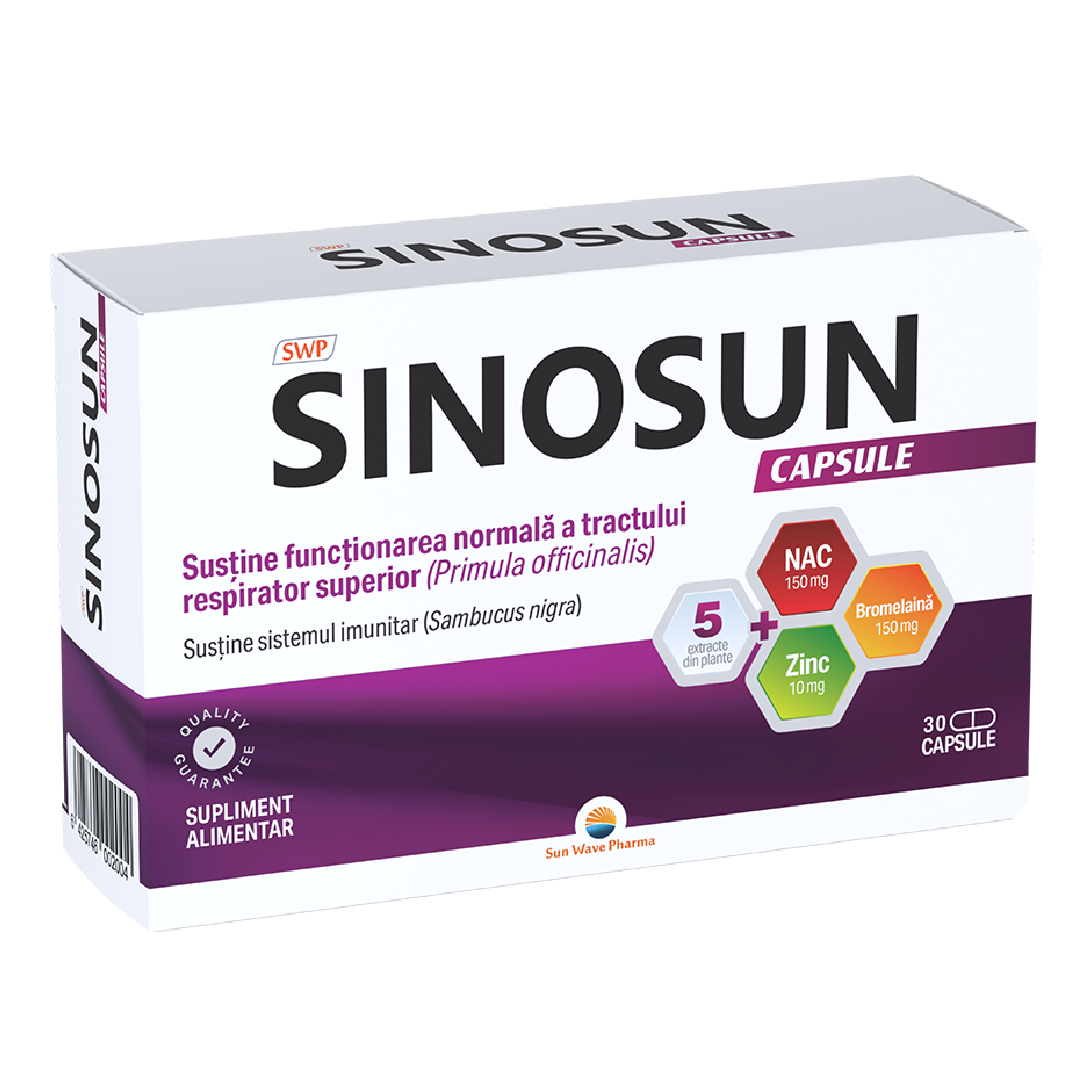 Ce este Sinosun și cum ajută la reducerea simptomelor sinuzitei?