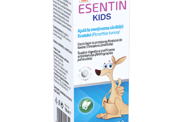 Cum ajută siropul Esentin Kids la sănătatea ficatului copiilor?