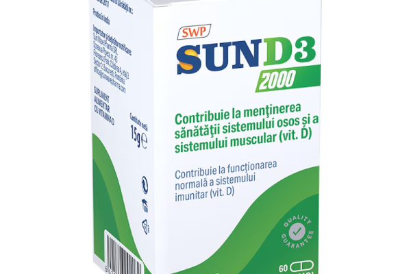 Ce este vitamina D și cum ajută la sănătatea oaselor și imunității?