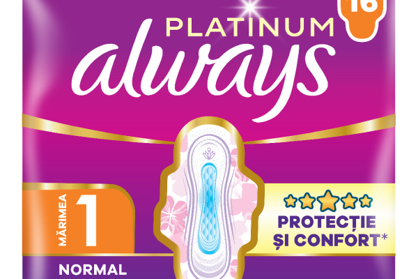 Ce beneficii aduc absorbantele premium Always Platinum pentru confortul zilnic?