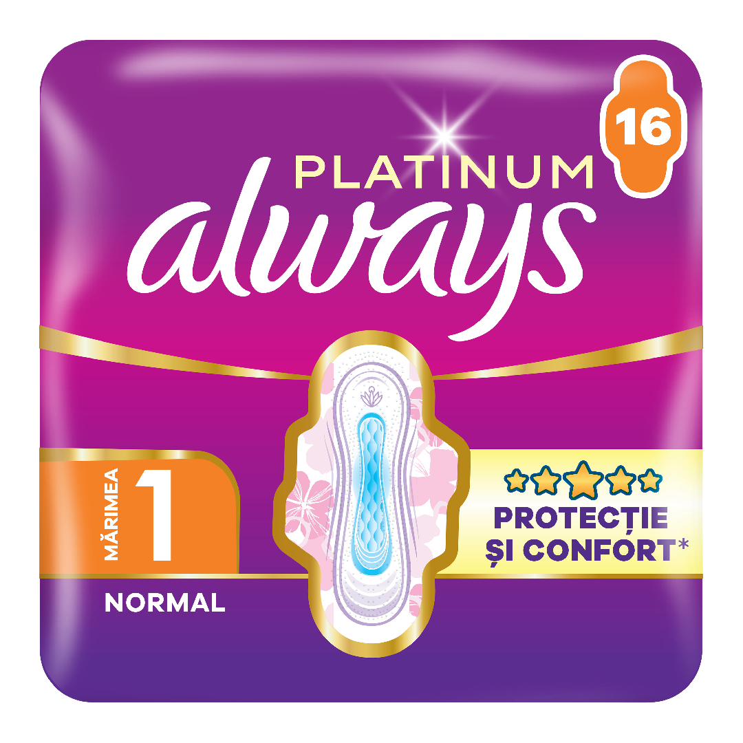 Ce beneficii aduc absorbantele premium Always Platinum pentru confortul zilnic?