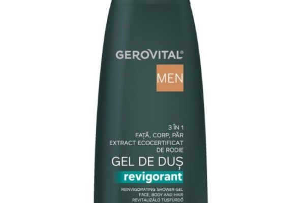 Ce este gelul de dus 3in1 care revigorează și îngrijeste pielea bărbaților?