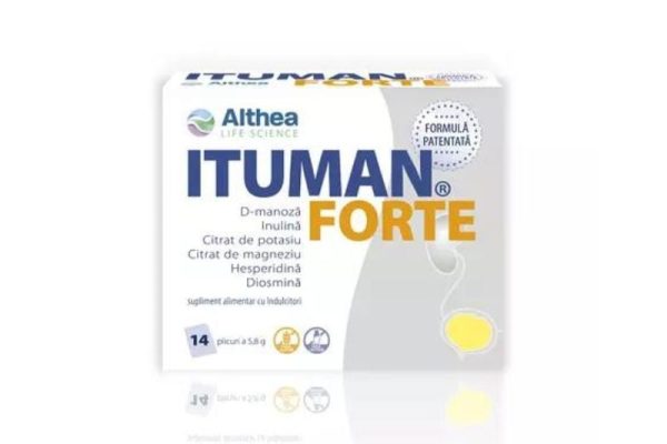Ce este Ituman Forte și cum ajută la prevenirea infecțiilor urinare?