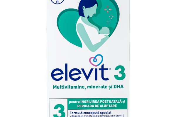 Ce beneficii oferă Elevit 3 pentru sănătatea mamei și a copilului în perioada de alăptare?